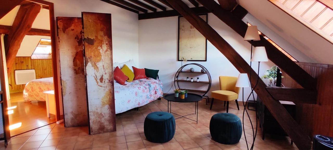 Aux Nids D'Hirondelles Apartment Pouilly sur Loire Bagian luar foto